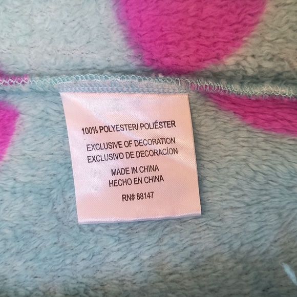 Disney Monster Inc Sully Monster Body Suit Costume Pajama Size YOUTH XL - Picture 3 of 10